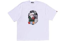 A BATHING APE: Чёрная футболка 