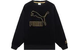 PUMA: Чёрная толстовка 