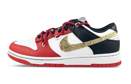 Nike: Красные кроссовки  Dunk