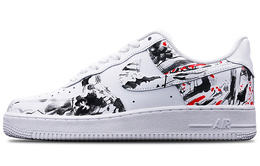 Nike: Чёрные кроссовки  Air Force 1