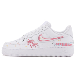Nike: Белые кроссовки  Air Force 1