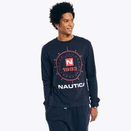 Nautica: Тёмная футболка 