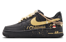 Nike: Чёрные кроссовки  Air Force 1