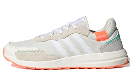 Adidas: Серые кроссовки 