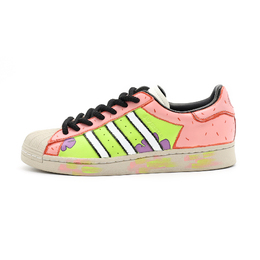 Adidas: Зелёные кроссовки  Superstar