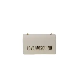 Love Moschino: Бежевая сумка 