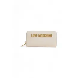 Love Moschino: Бежевый кошелёк 