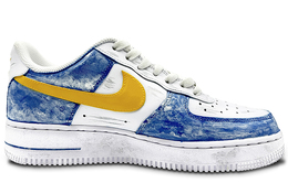 Nike: Жёлтые кроссовки  Air Force 1