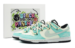 Nike: Голубые кроссовки  Dunk