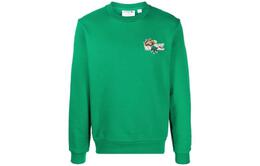 Lacoste: Зелёная толстовка 