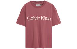 Calvin Klein: Фиолетовая футболка 