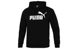 PUMA: Чёрная толстовка 