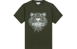 Kenzo: Тёмная футболка 