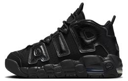 Nike: Чёрные кроссовки  Air More Uptempo