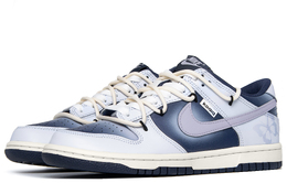 Nike: Фиолетовые кроссовки  Dunk