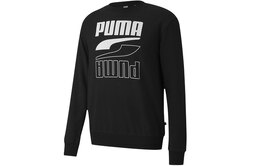 PUMA: Чёрная толстовка 