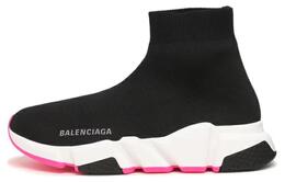 Balenciaga: Чёрные кроссовки  Speed