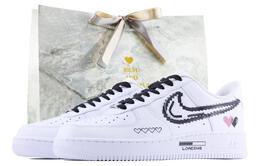 Nike: Белые кроссовки  Air Force 1