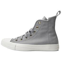 Converse: Серые кроссовки  Chuck Taylor All Star