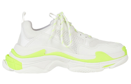 Balenciaga: Белые кроссовки  Triple S