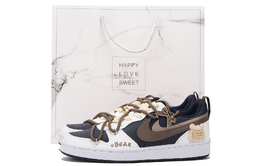 Nike: Коричневые кроссовки  Court