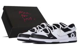 Nike: Чёрные кроссовки  Dunk
