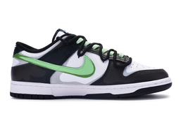 Nike: Зелёные кроссовки  Dunk