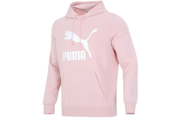 PUMA: Розовая толстовка  Classics