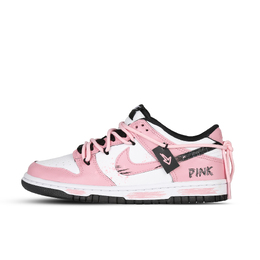 Nike: Розовые кроссовки  Dunk