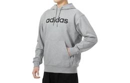 Adidas: Серая толстовка 