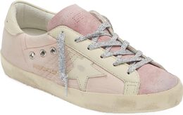 Golden Goose: Розовые кроссовки  Super Star