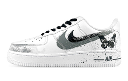 Nike: Чёрные кроссовки  Air Force 1