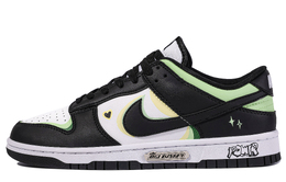 Nike: Чёрные кроссовки  Dunk