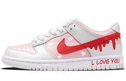 Nike: Розовые кроссовки  Dunk