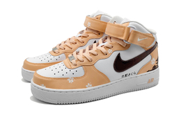 Nike: Розовые кроссовки  Air Force 1
