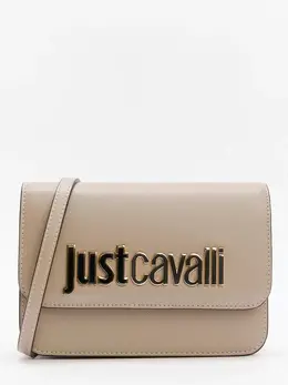 Just Cavalli: Бежевая сумка 