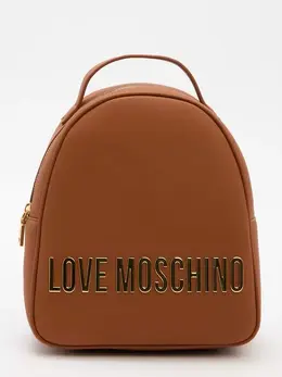 LOVE MOSCHINO: Коричневый рюкзак 