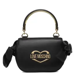 LOVE MOSCHINO: Чёрная сумка 