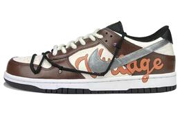 Nike: Чёрные кроссовки  Dunk