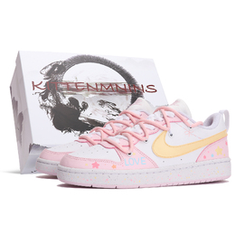 Nike: Розовые кроссовки  Court