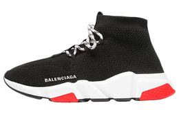 Balenciaga: Чёрные кроссовки  Speed