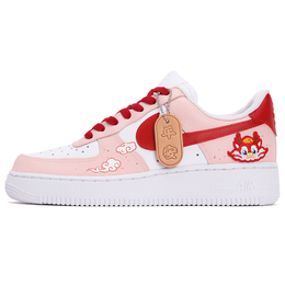 Nike: Розовые кроссовки  Air Force 1