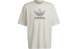 Adidas Originals: Бежевая футболка 