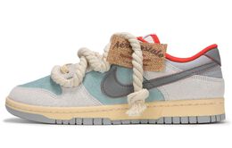 Nike: Зелёные кроссовки  Dunk