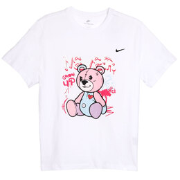 Nike: Белая футболка 