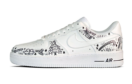 Nike: Белые кроссовки  Air Force 1