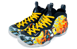 Nike: Белые кроссовки  Foamposite One