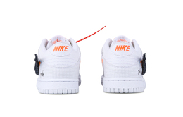 Nike: Серые кроссовки  Dunk