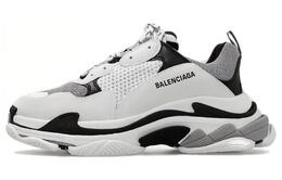 Balenciaga: Белые кроссовки  Triple S