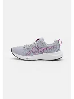 Asics: Серые кроссовки 